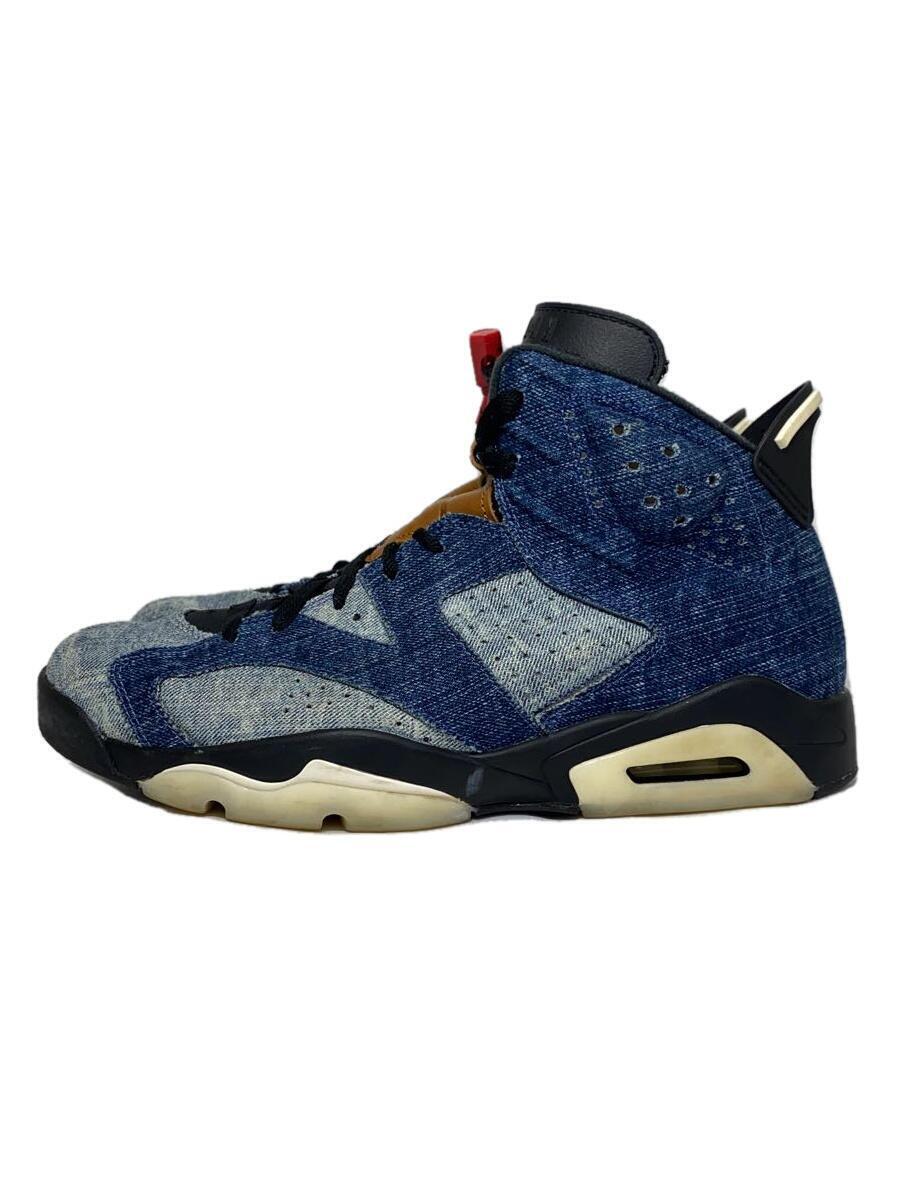 NIKE◆AIR JORDAN RETRO 6/エアジョーダン6 レトロ/インディゴ/CT5350-401/29cm/ID_画像1