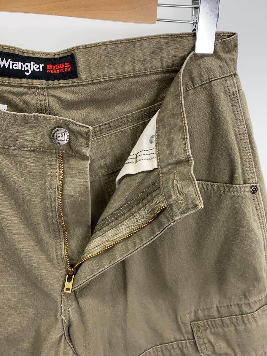 WRANGLER◆RIGGS カーゴパンツ/32/コットン/BEG/無地/6W060BR_画像3