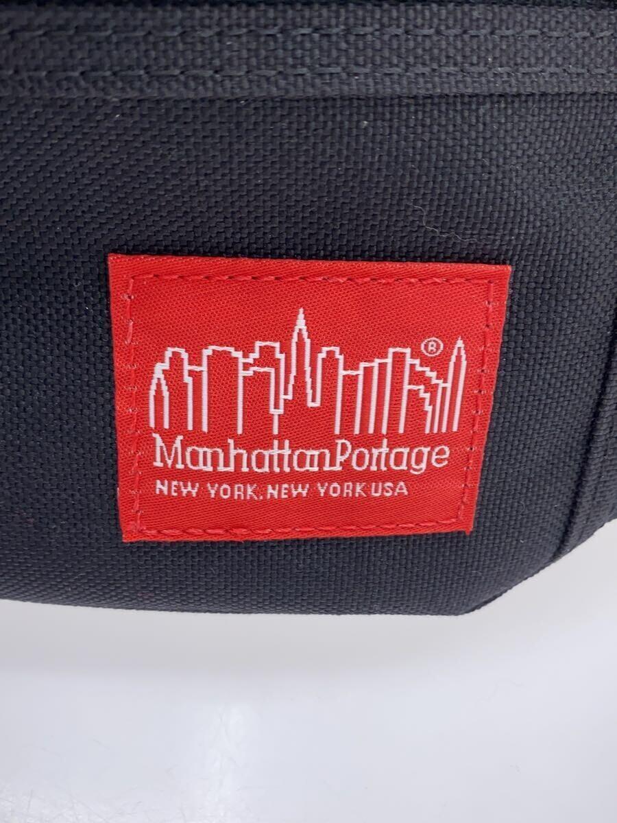 Manhattan Portage◆ショルダーバッグ/ナイロン/BLK_画像5