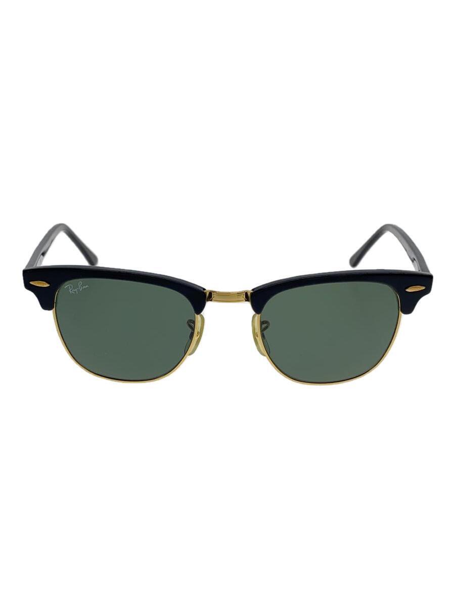 Ray-Ban◆レイバン/RB3016/CLUBMASTER/サングラス/プラスチック/ゴールド/グリーン_画像1