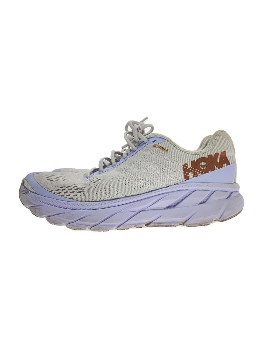 HOKA ONE ONE◆ローカットスニーカー/24cm/WHT/F272191_画像1