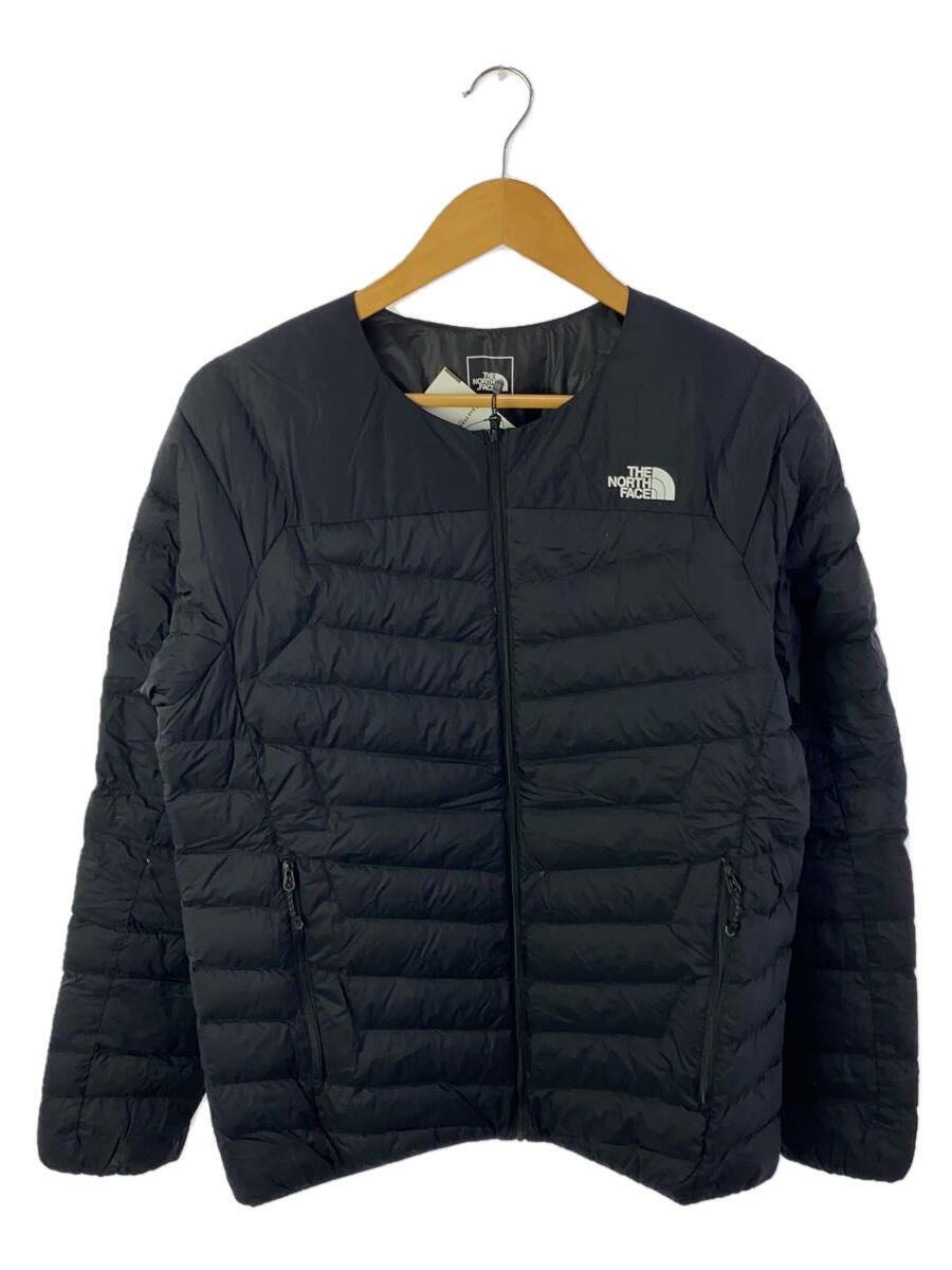 THE NORTH FACE◆THUNDER ROUNDNECK JACKET_サンダーラウンドネックジャケット/M/袖口/両袖汚れ_画像1