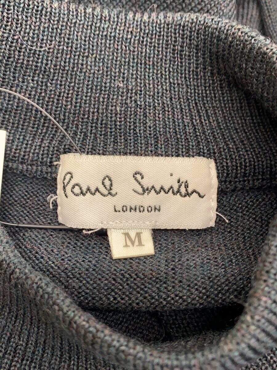 Paul Smith◆セーター(薄手)/M/ウール/GRY_画像3