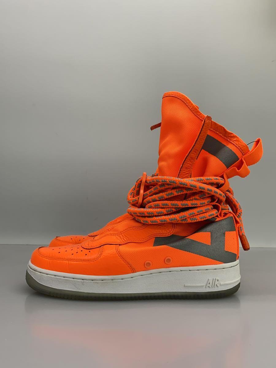 NIKE◆SF AF1 HI/スペシャルフィールドエアフォースハイ/オレンジ/AA1128-800/26cm/ORN_画像1