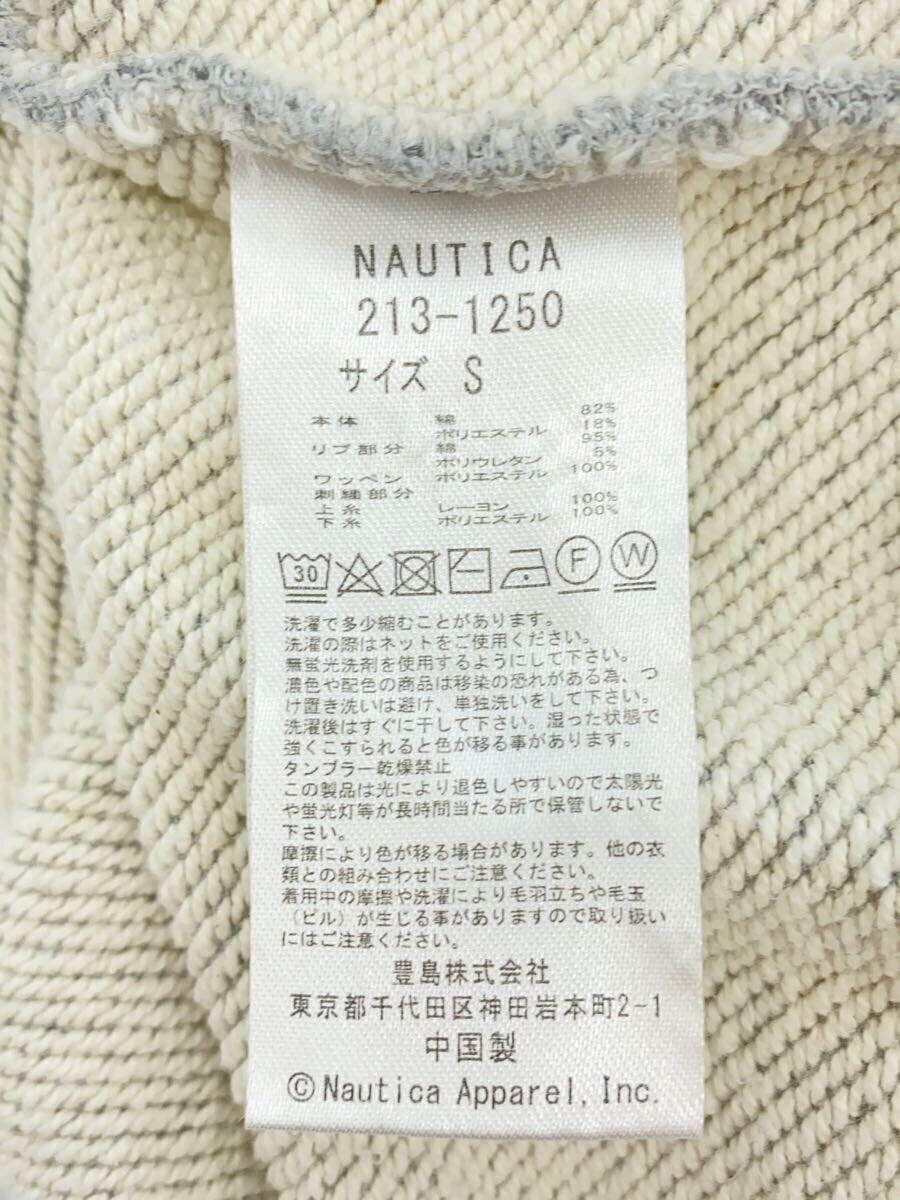 NAUTICA◆パーカー/S/コットン/GRY/23-1250_画像4