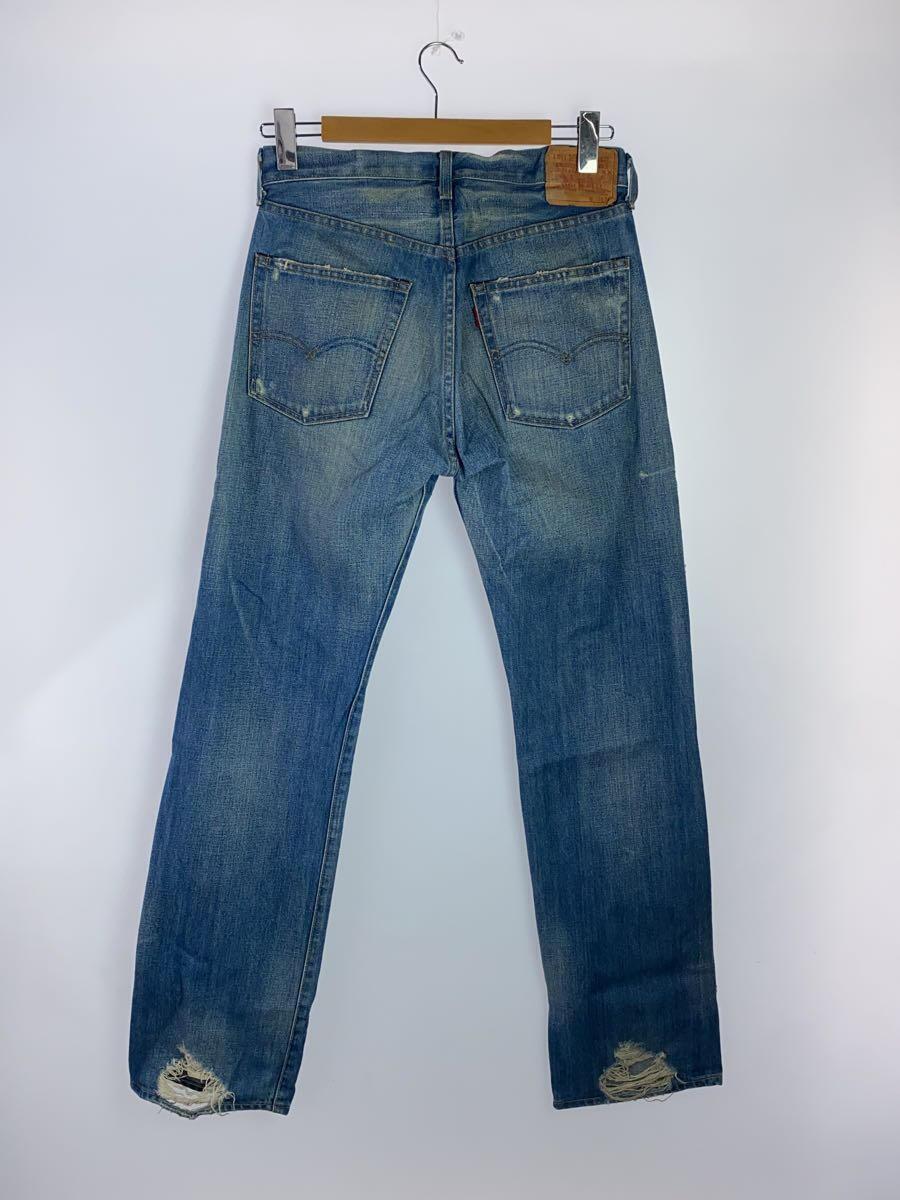 Levi’s Vintage Clothing◆ストレートパンツ/32/コットン/BLU/無地/71501_画像2