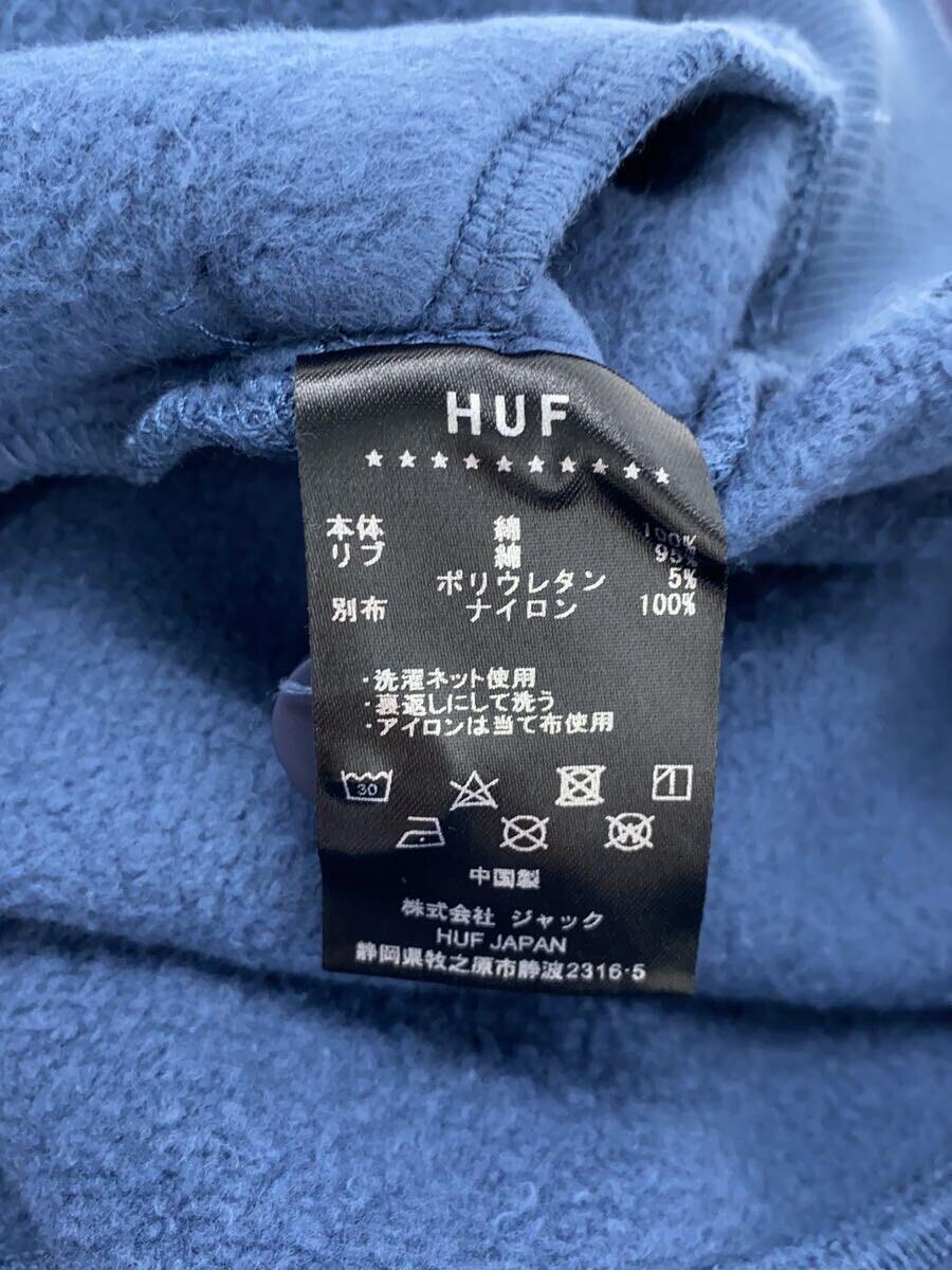 HUF◆スウェット/XL/コットン/BLU/FL80069_画像4