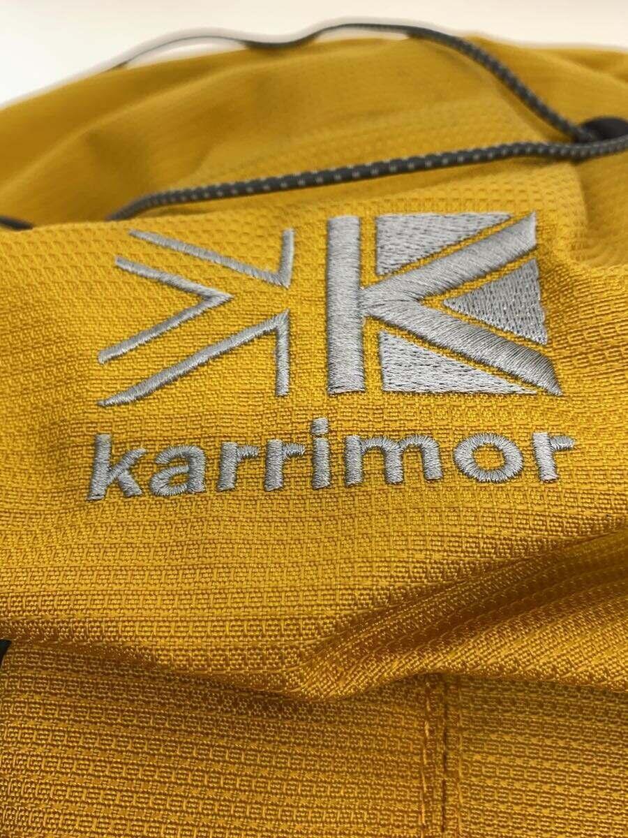 KARRIMOR◆リュック/PVC/イエロー/無地//_画像5