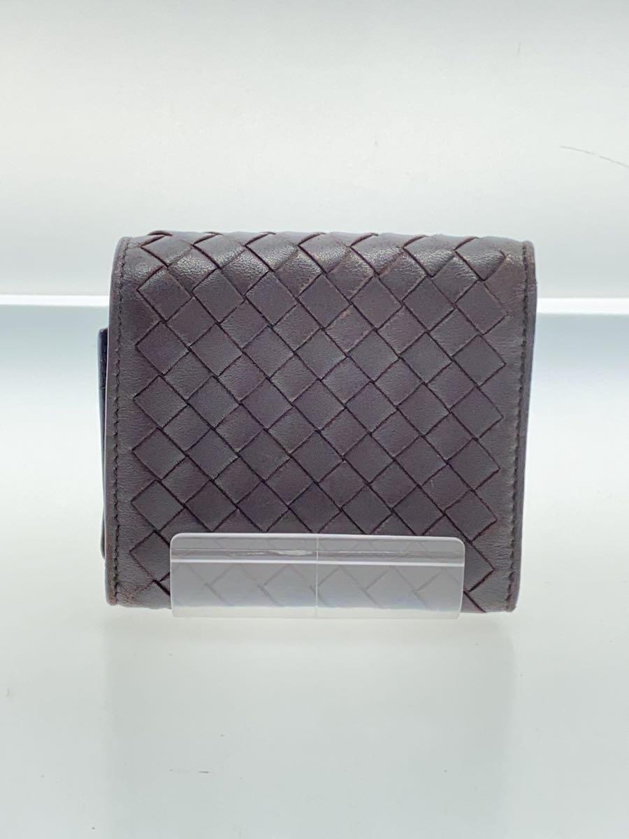 BOTTEGA VENETA◆2つ折り財布/-/BRW/メンズ/傷、汚れ有の画像2