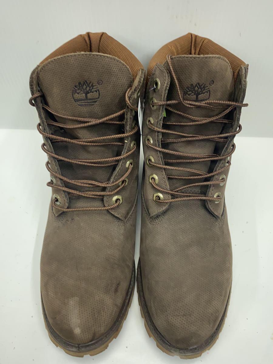 Timberland◆ブーツ/UK8.5/BRW/スウェード/42560 8340_画像6