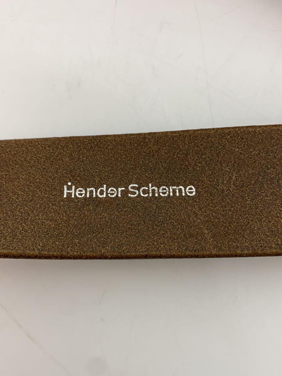 Hender Scheme◆Shrink Shoulder Belt/ベルト/レザー/BLK/メンズ//_画像3
