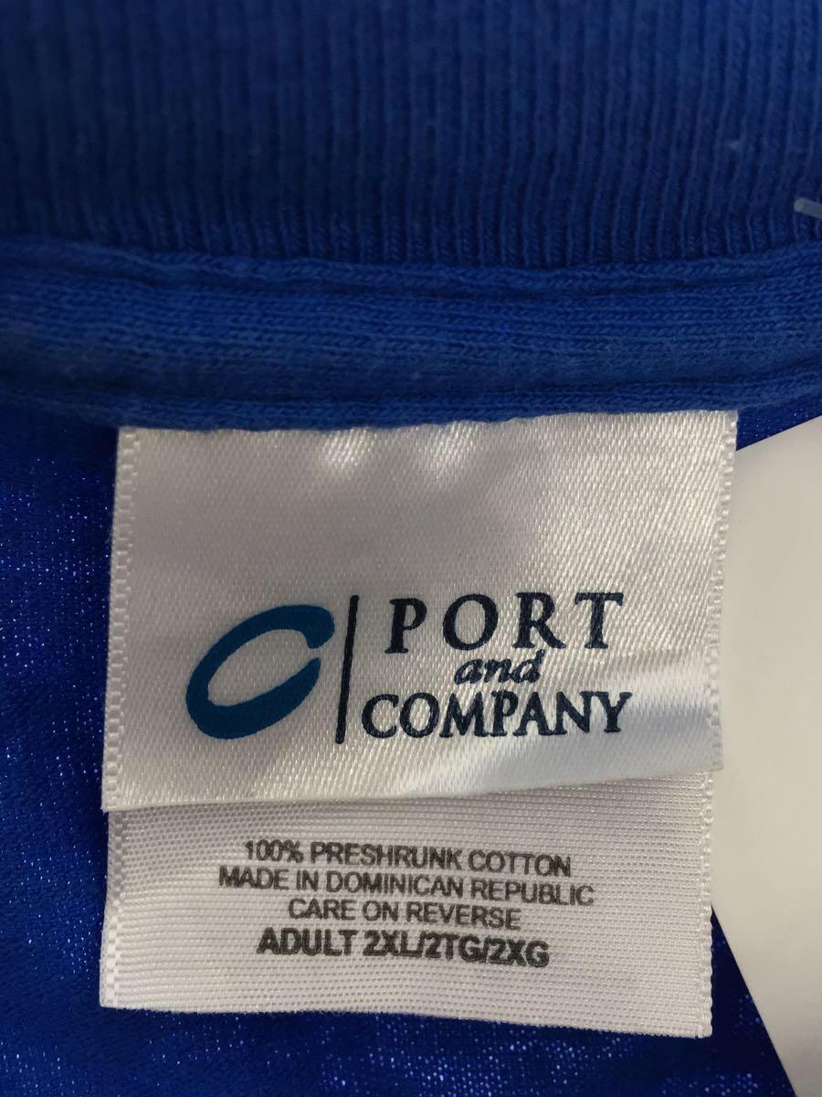 PORT AND COMPANY/Tシャツ/XXL/コットン/BLU//_画像3