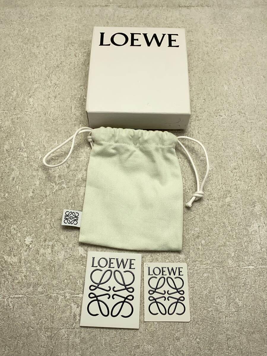 LOEWE◆カードケース/レザー/RED/無地/レディース/107.55.k07/コインケース/ロエベ_画像5