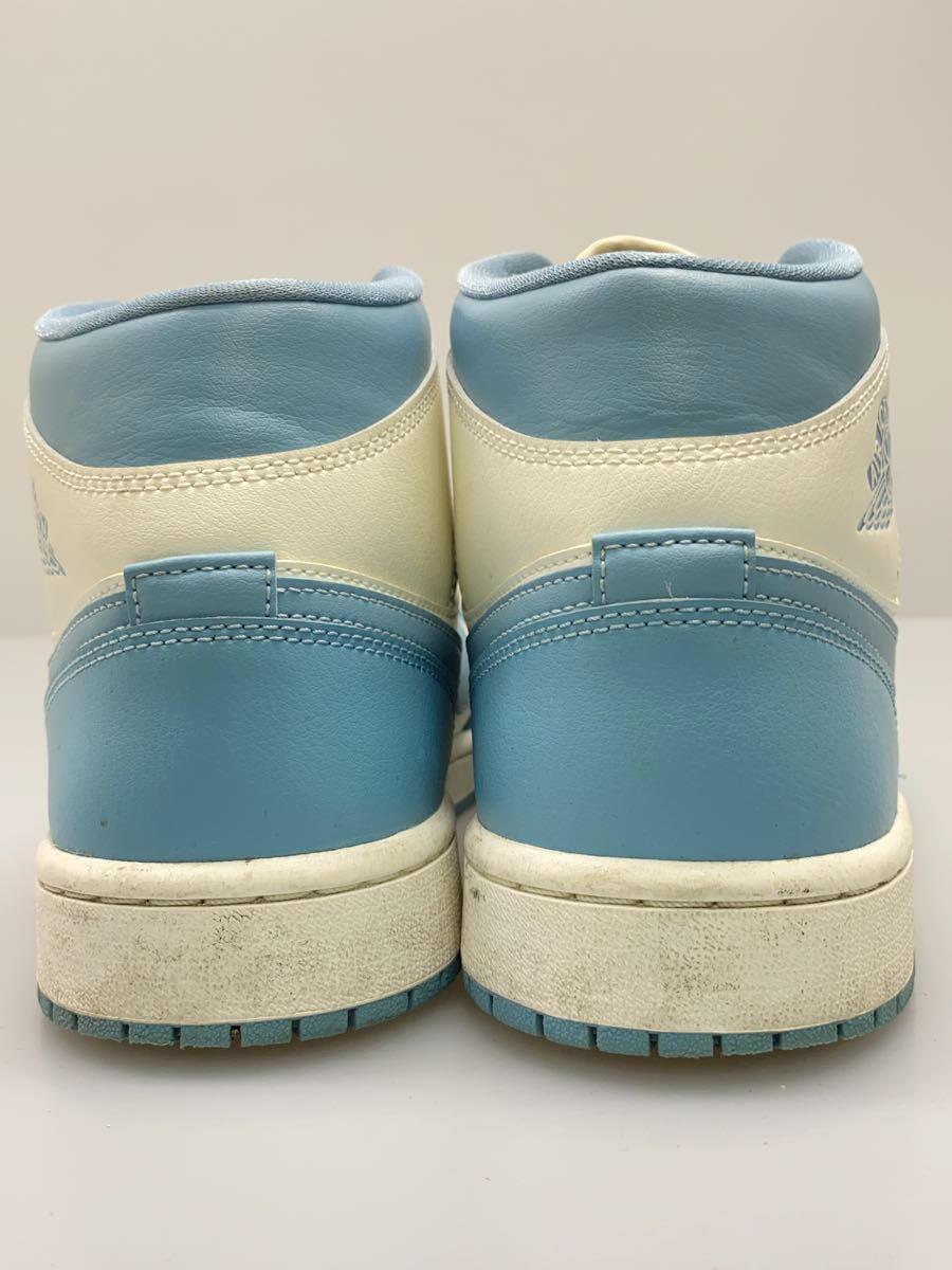 NIKE◆AIR JORDAN 1 MID_エア ジョーダン 1 ミッド/27.5cm/BLU_画像6