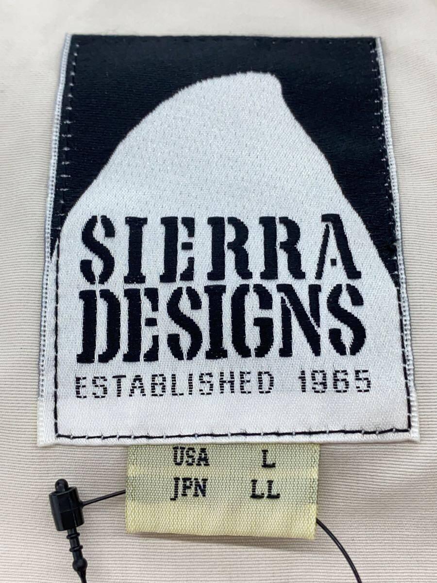 SIERRA DESIGNS◆ベーシックマウンテンパーカ/LL/コットン/CRM/10976216_画像3