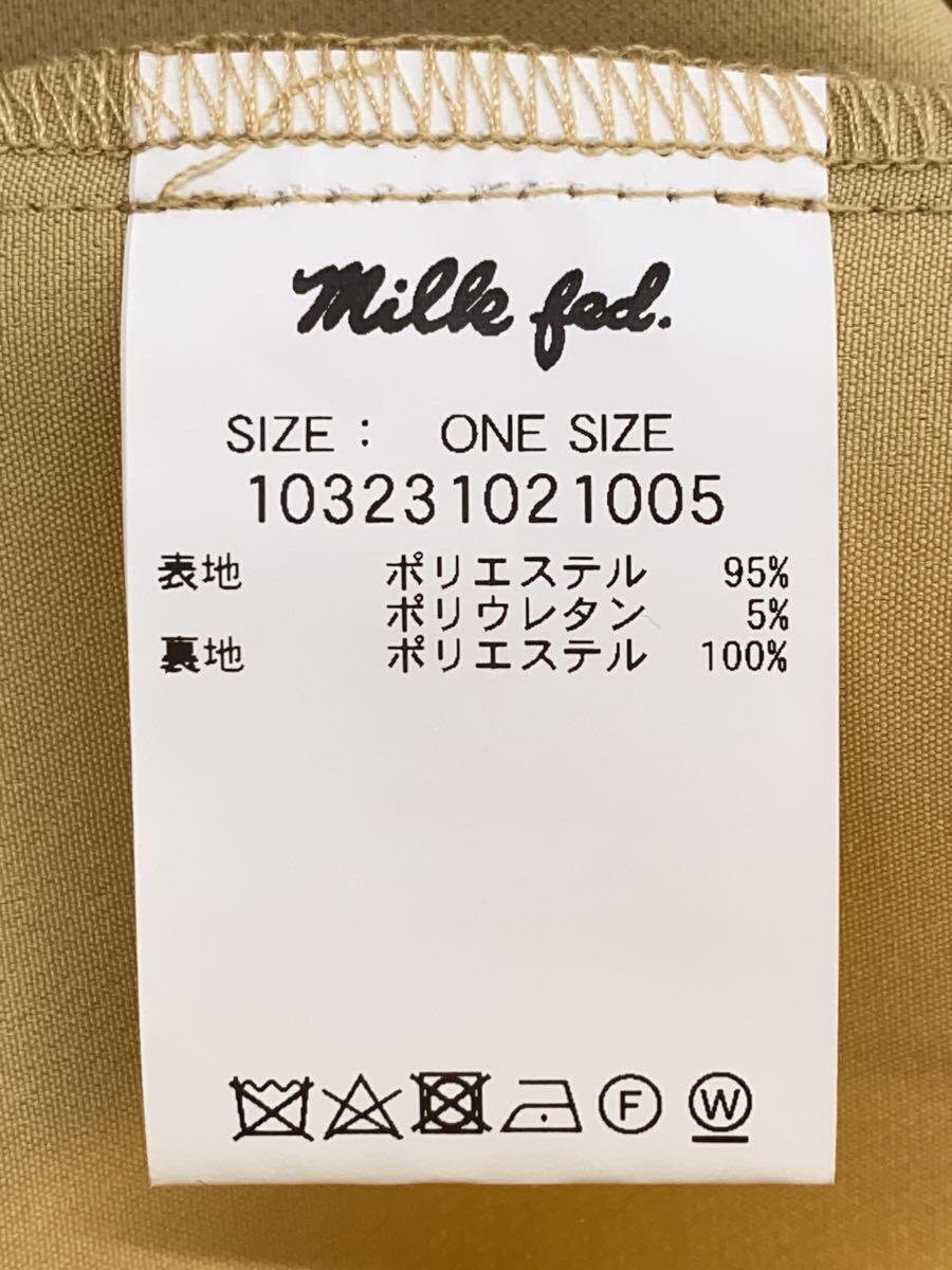 MILK FED.◆ジャケット/one/ポリエステル/BEG_画像4