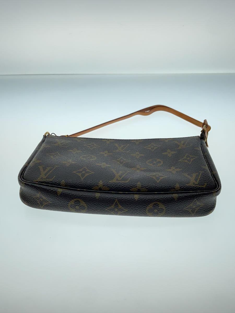 LOUIS VUITTON◆1)ポシェット・アクセソワール_モノグラム・キャンバス_BRW/PVC/BRW_画像4