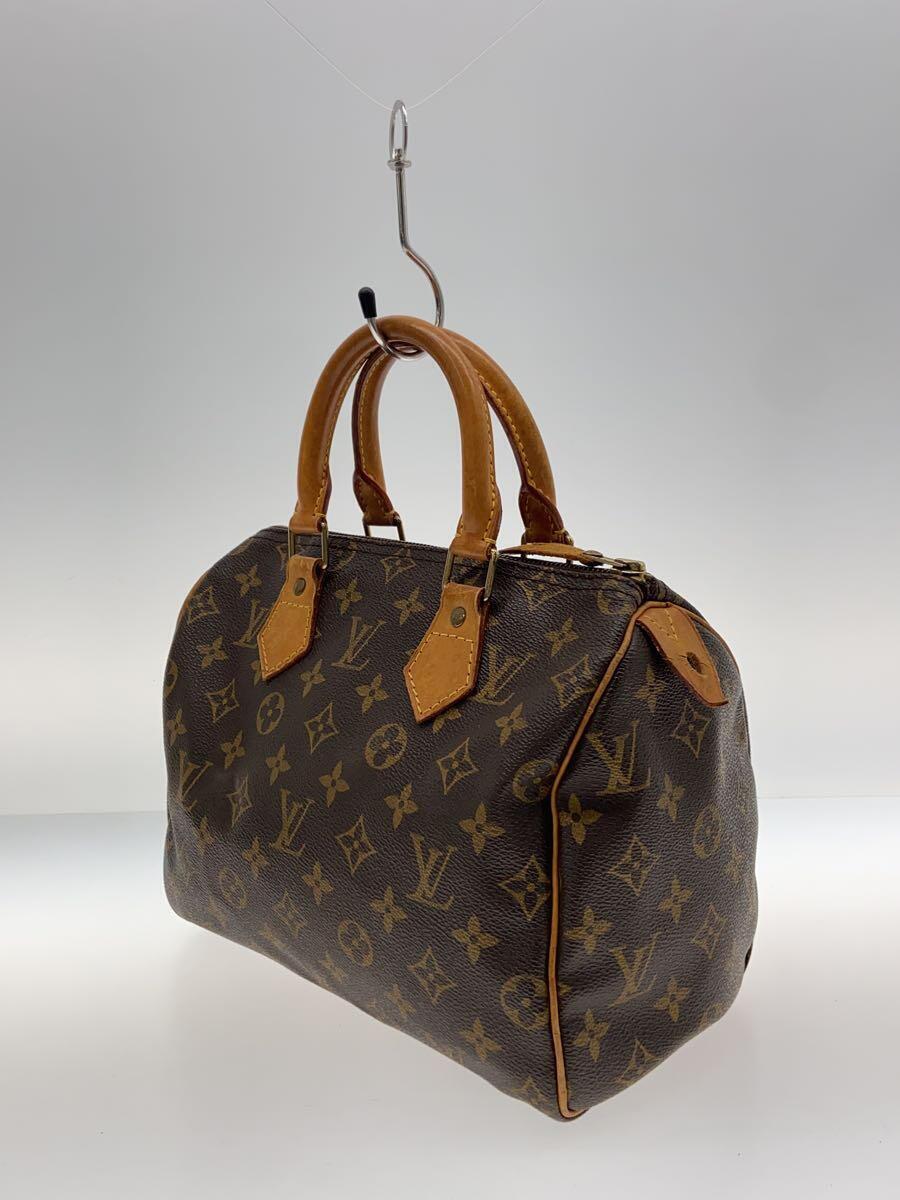 LOUIS VUITTON◆1)スピーディ25_モノグラム・キャンバス_BRW/PVC/BRW_画像2