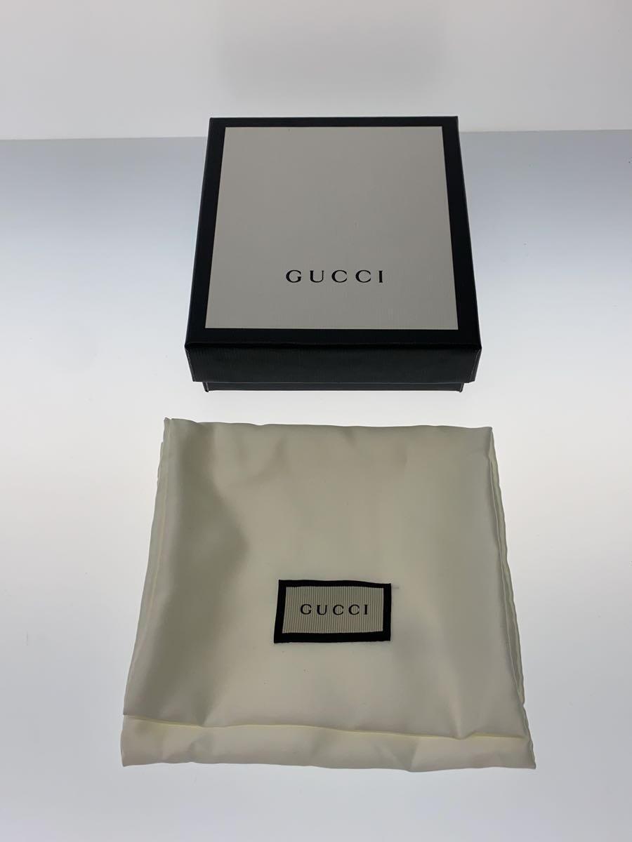 GUCCI◆2ツ折サイフ_GGスプリーム/PVC/BLK/メンズ_画像7