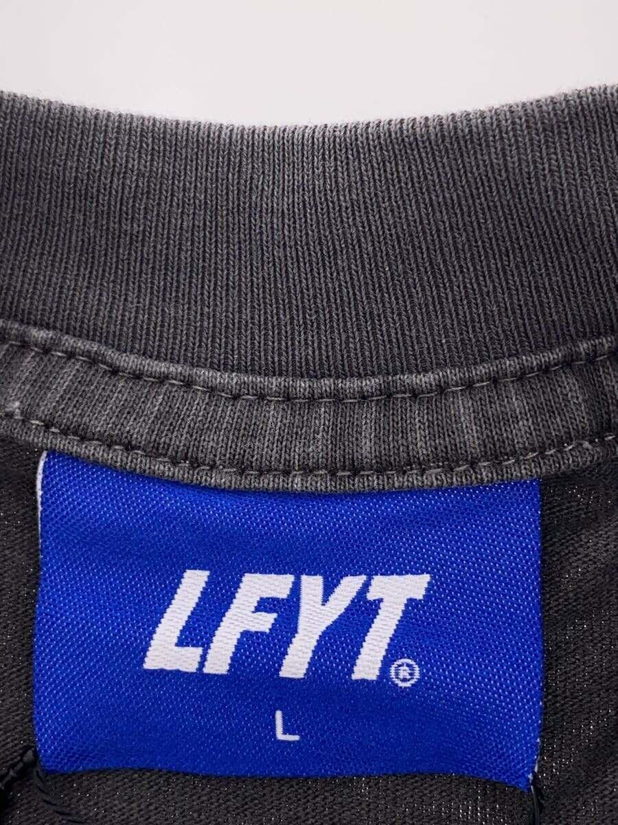 Lafayette◆Tシャツ/L/コットン/GRY/プリント/LE230155_画像3