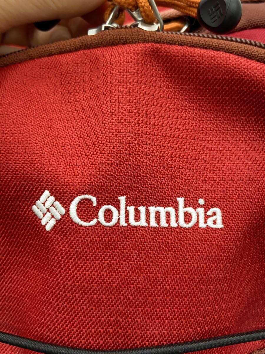 Columbia◆リュック/PVC/RED/PU7853_画像5