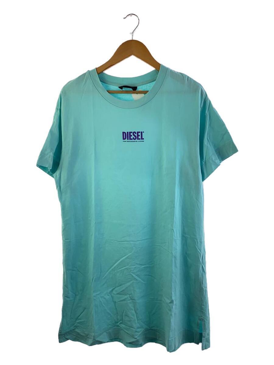 DIESEL◆Tシャツ/XS/コットン/BLU/d-bowi-smallogo_画像1