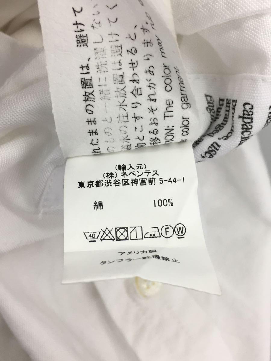 Engineered Garments◆シャツワンピース/1/コットン/WHT//_画像4