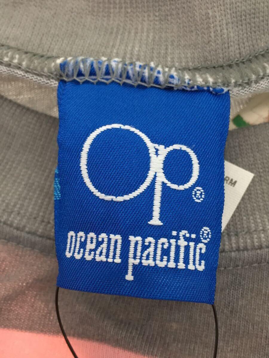 OCEAN PACIFIC(OP)◆長袖Tシャツ/L/コットン/PNK/ボーダー/デッドストック//_画像3