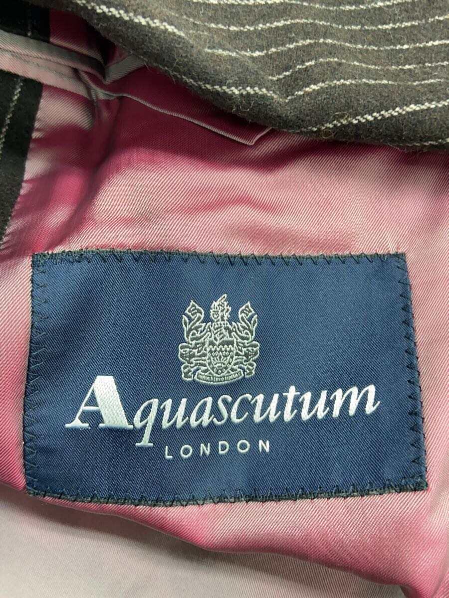 Aquascutum* костюм /40/ шерсть /BLK/ полоса //