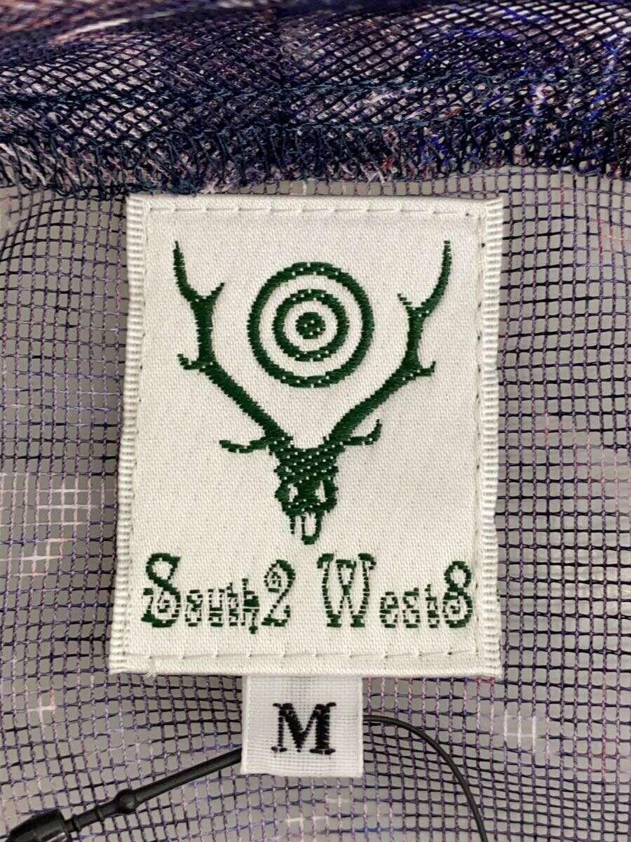 South2 West8(S2W8)◆Bush Crew Neck Shirt/メッシュシャツ/M/ポリエステル/PUP/総柄/GL795//_画像3