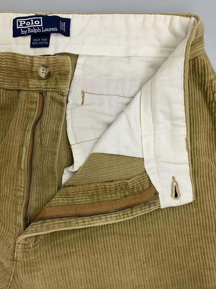 POLO RALPH LAUREN◆POLO CORDS/PHILIP PANT/ストレートパンツ/33/コーデュロイ/BEG//_画像3