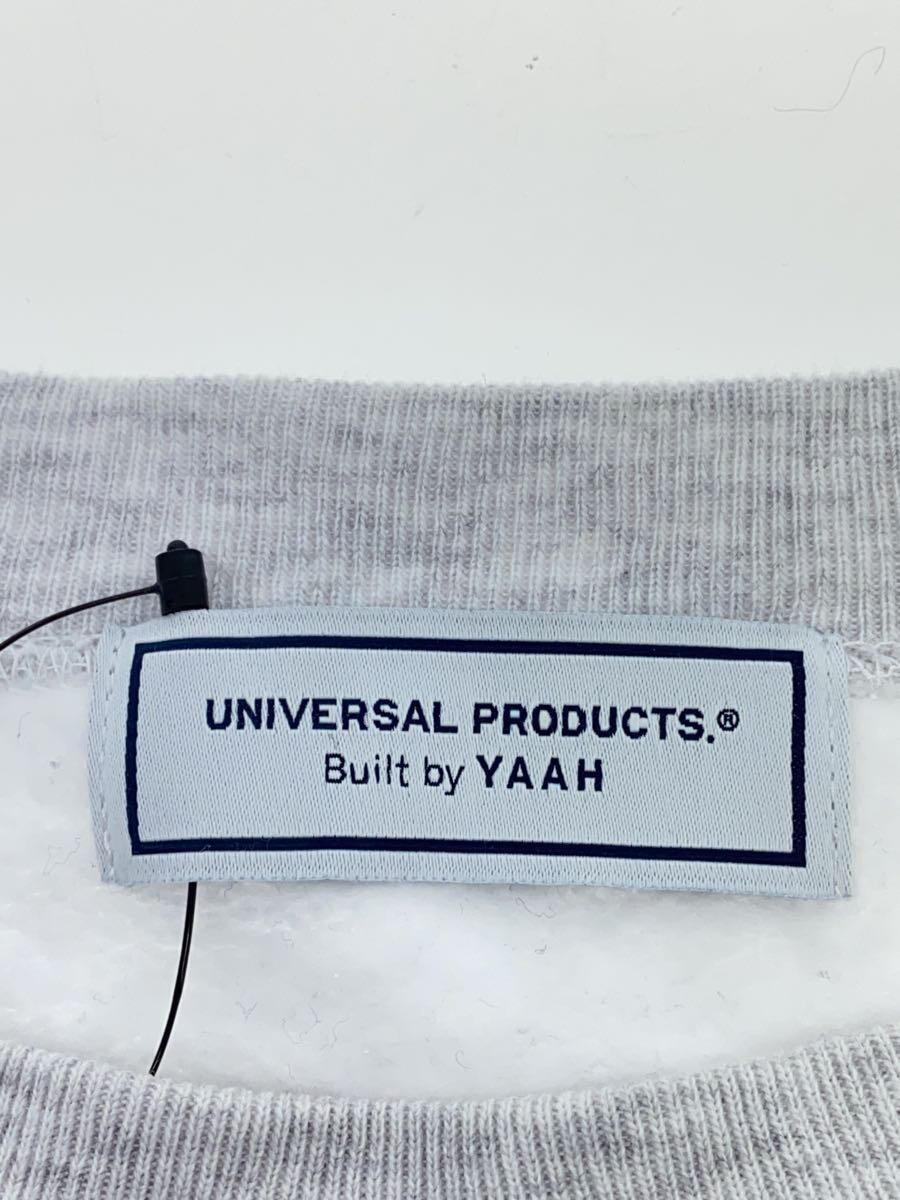 UNIVERSAL PRODUCTS◆スウェット/2/コットン/GRY/グレー/無地//_画像3