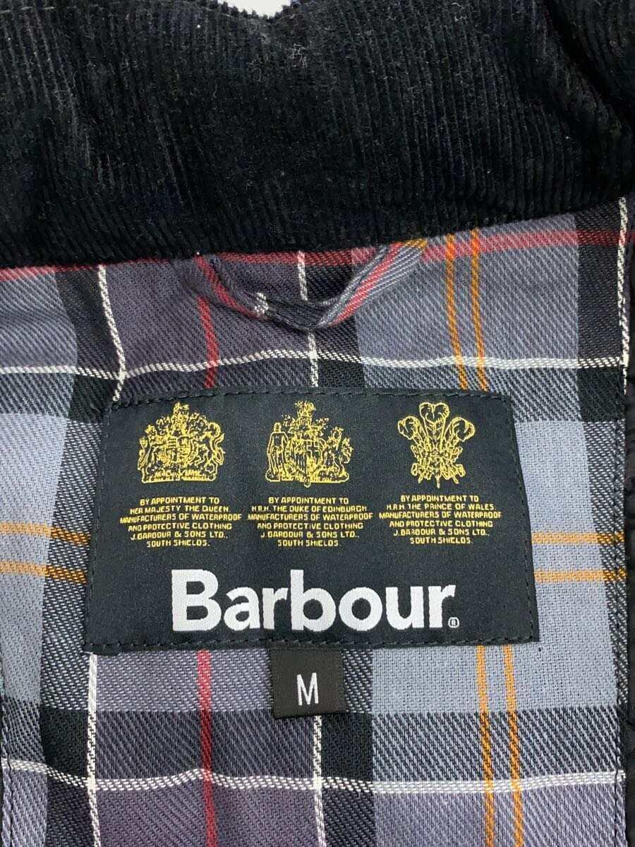 Barbour◆CORBRIDGE SL WAX/オイルドジャケット/M/コットン/ブラック/無地/2102094//_画像3