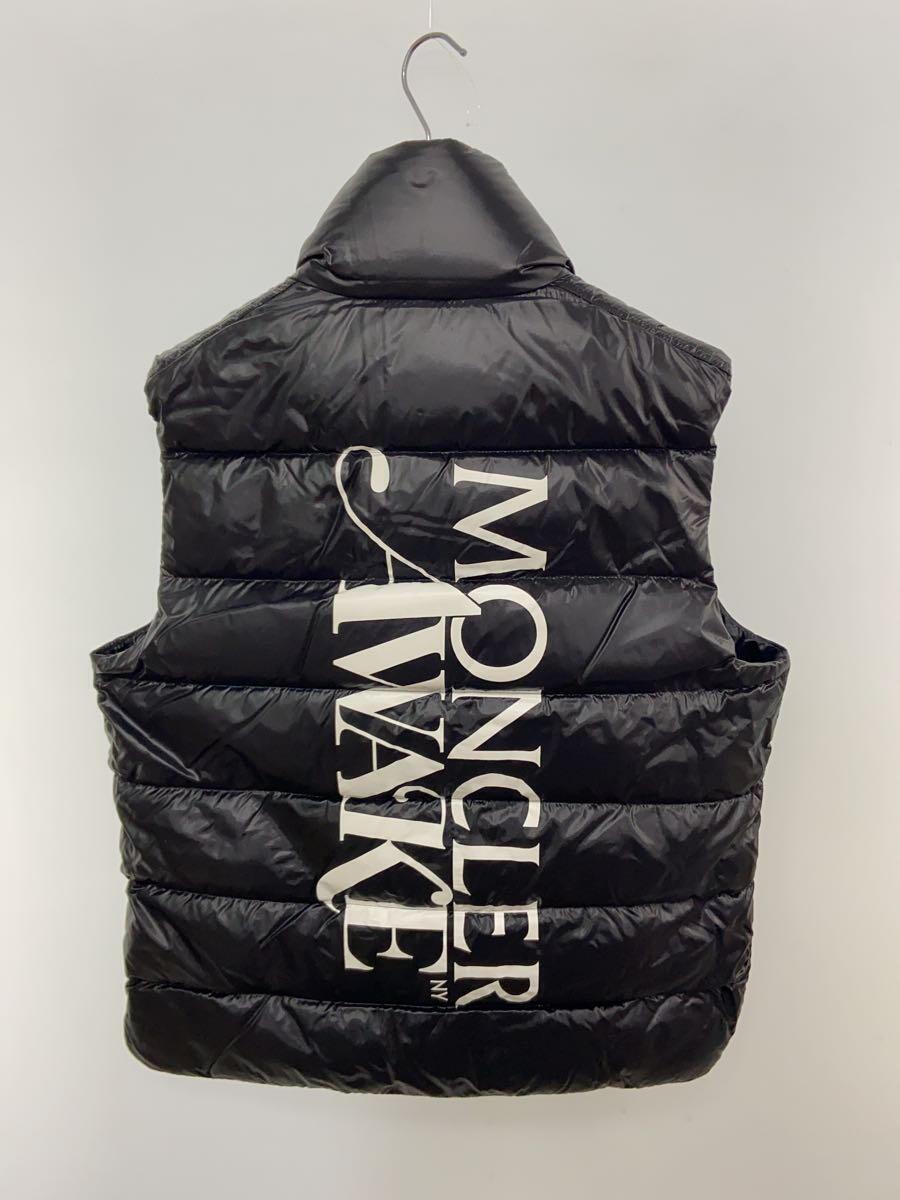 MONCLER◆20ss/PARKER GILET/ダウンベスト/1/ナイロン/ブラック/無地/F10921A50110//_画像2