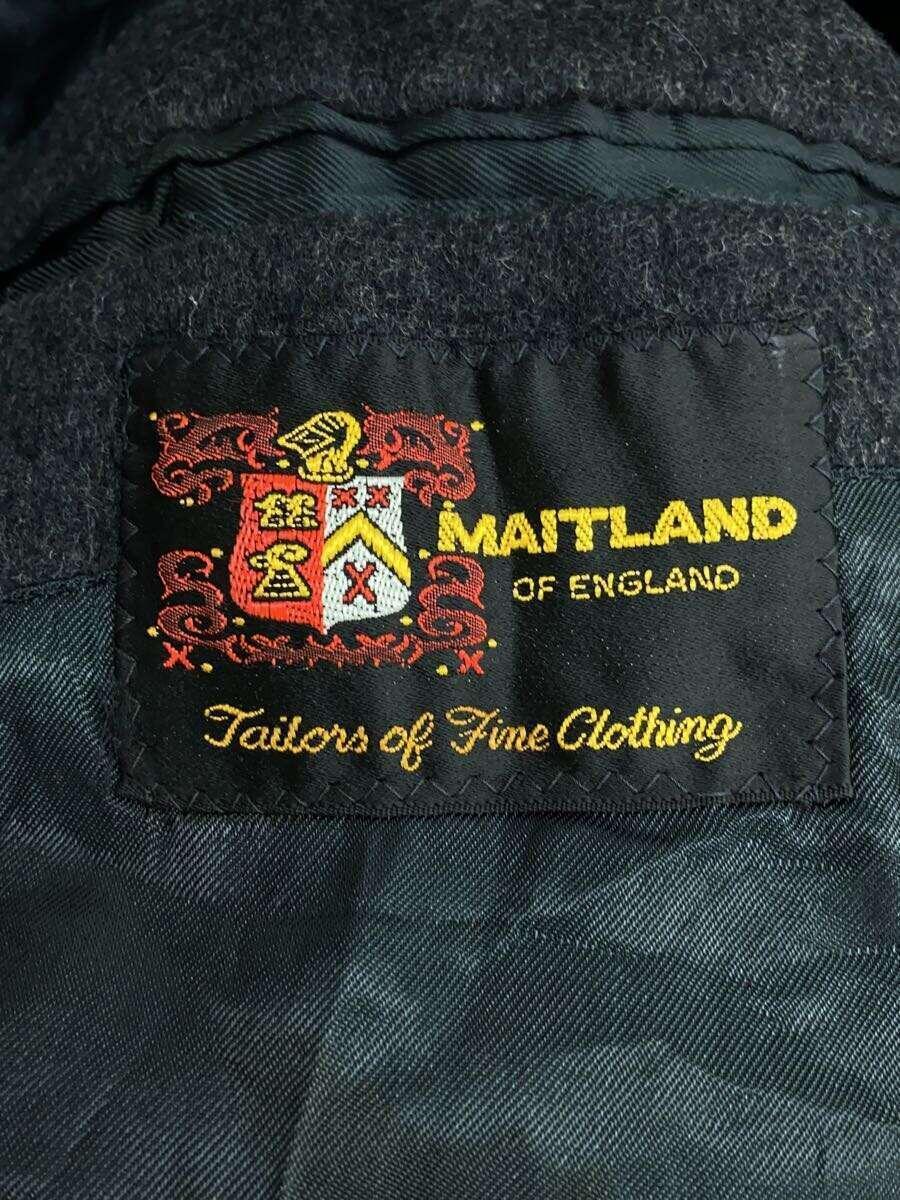 MAITLAND OF ENGLAND/チェスターコート/-/ウール/GRY/無地//_画像3