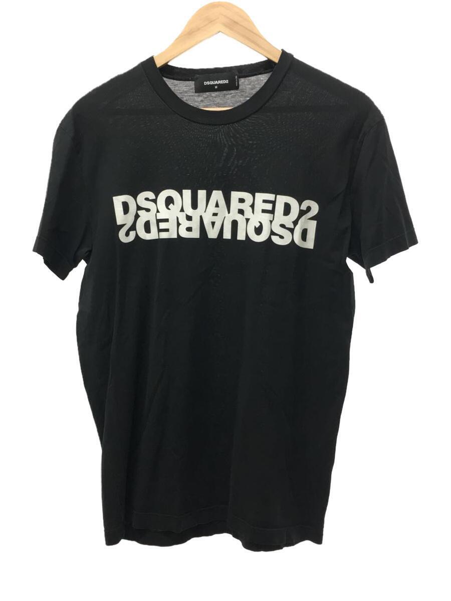 DSQUARED2◆Tシャツ/M/コットン/黒//_画像1