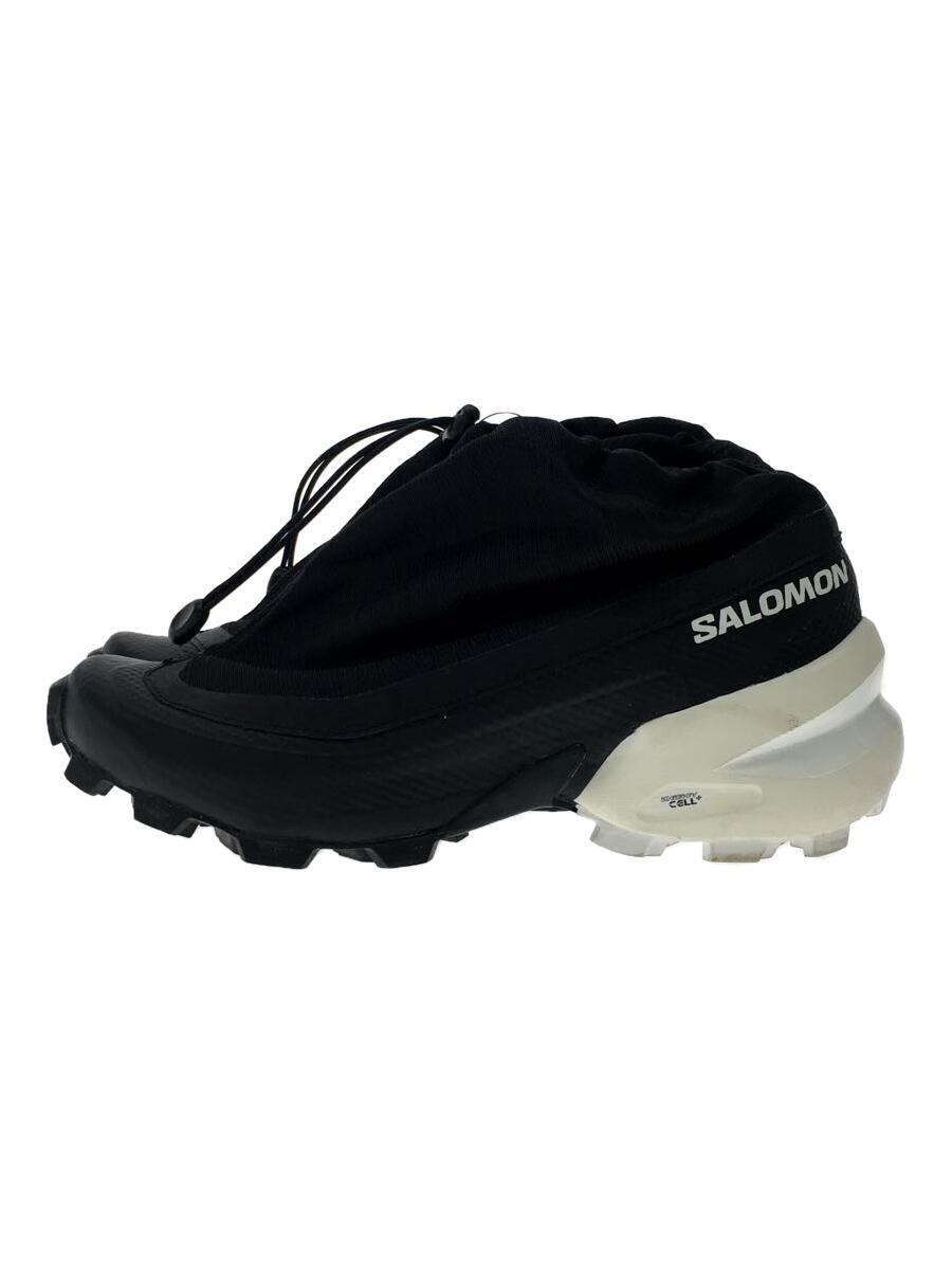 salomon◆ローカットスニーカー/25cm/BLK/471695//_画像1