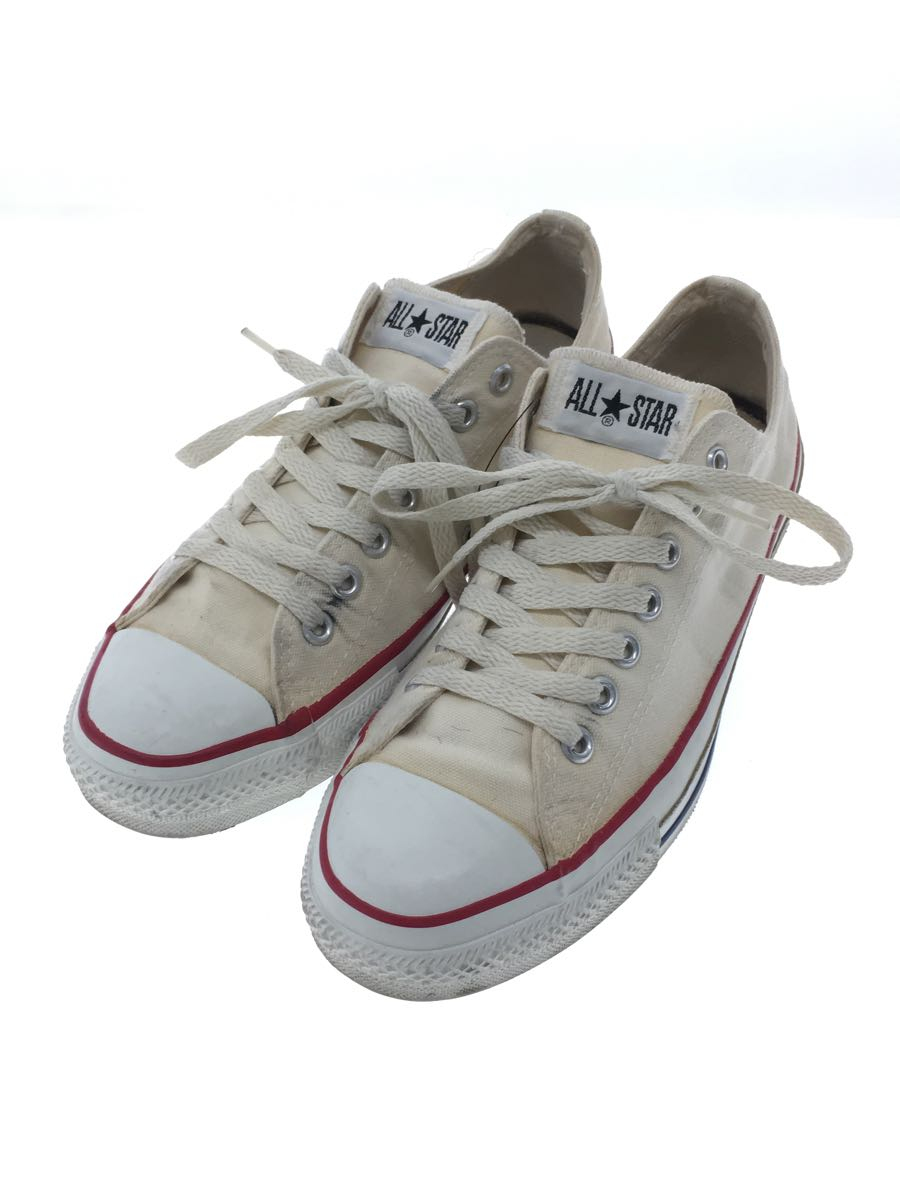 CONVERSE*90s/USA made /ALL STAR/ low cut sneakers /US9/ white / canvas 