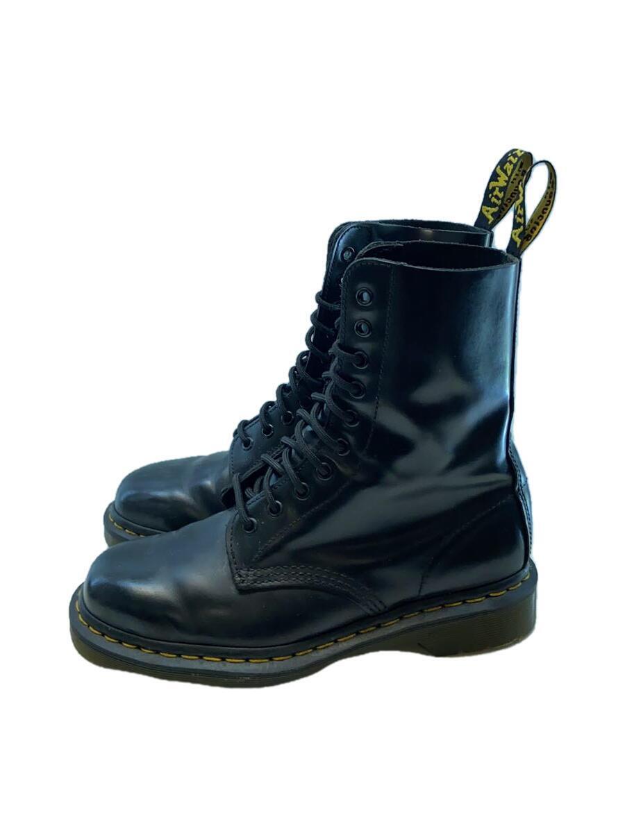 Dr.Martens◆10ホールブーツ/ブーツ/US7/BLK/レザー/1490//_画像1