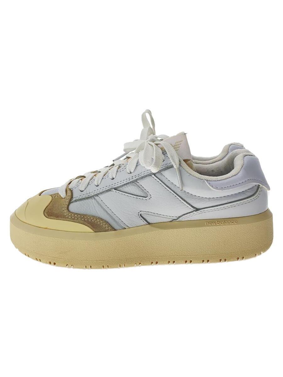 NEW BALANCE◆ローカットスニーカー/24cm/WHT/PVC/CT302_画像1