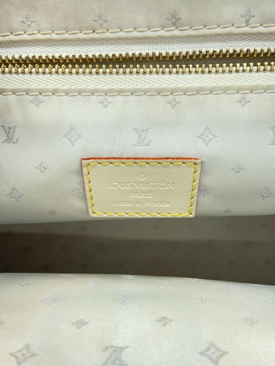 LOUIS VUITTON◆アンジェニューPM_スハリ_WHT/レザー/WHT_画像5