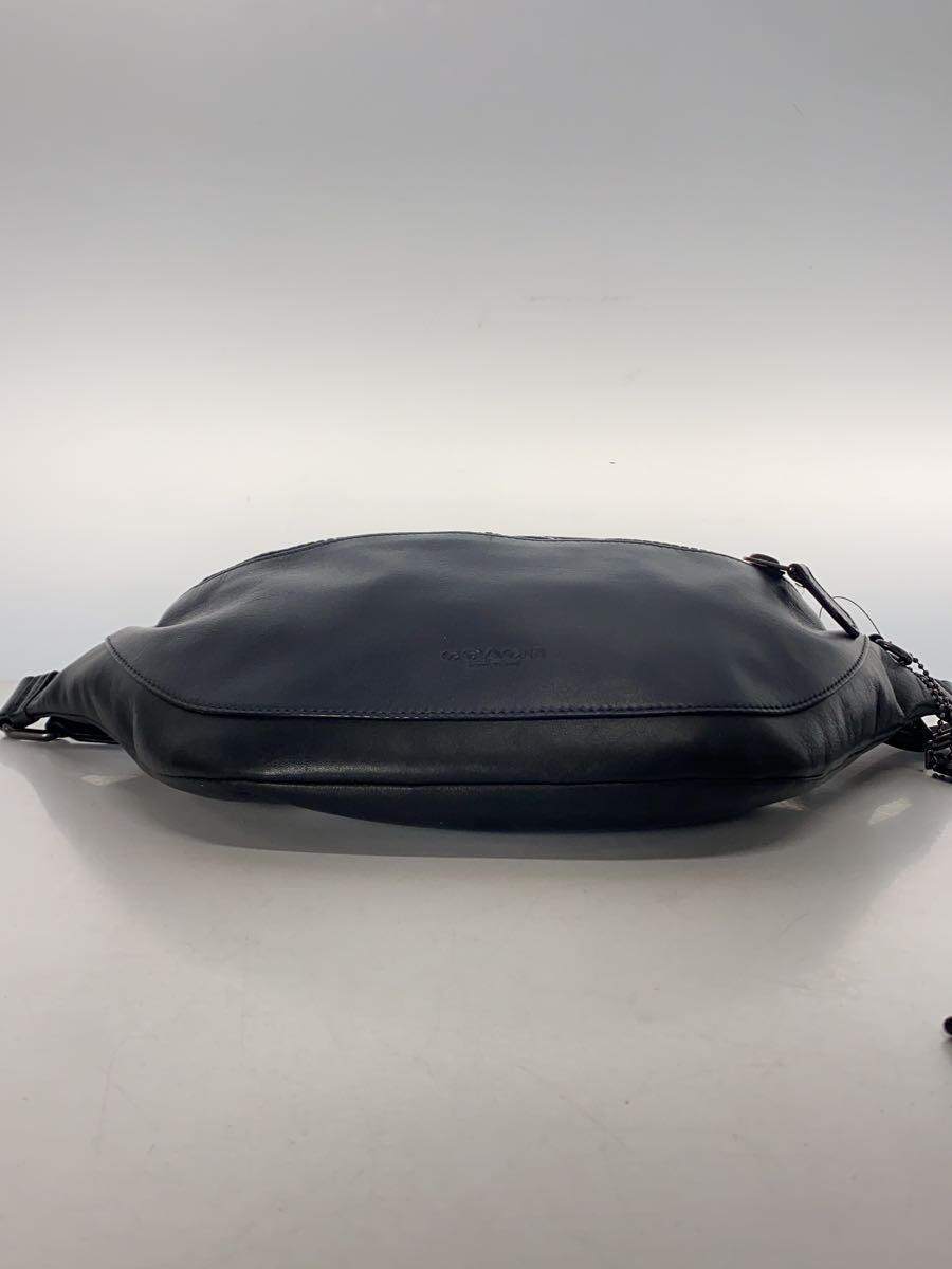COACH* waist bag / leather /NVY/ plain /G1957-F79149