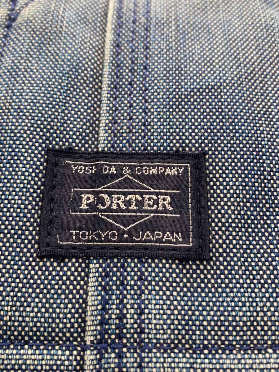 PORTER◆ショルダーバッグ/デニム/IDG_画像5