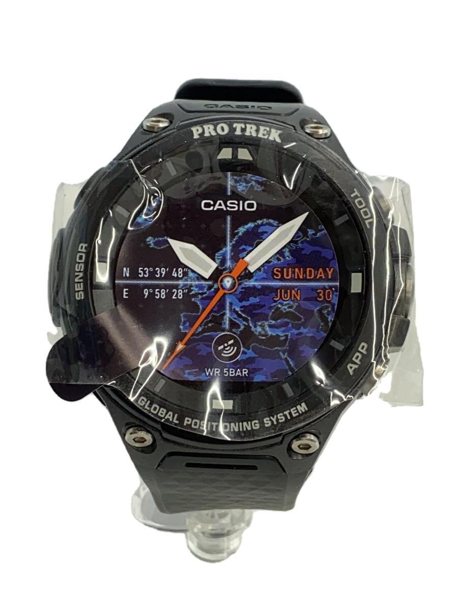 CASIO◆Smart Outdoor Watch PRO TREK Smart WSD-F20-BK [ブラック]/デジタル_画像1
