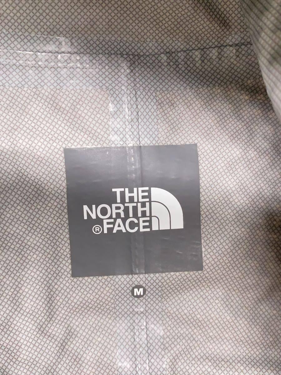 THE NORTH FACE◆DOT SHOT JKT_ノベルティドットショットジャケット/M/ナイロン/GRY/ギンガムCK_画像3