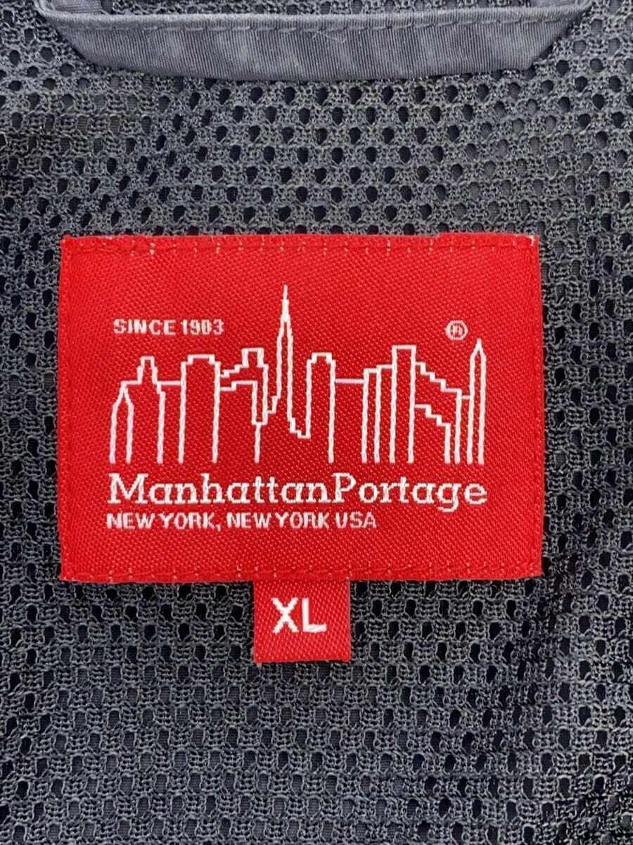 Manhattan Portage◆マンハッタンポーテージ/ナイロンジャケット/XL/ナイロン/BLK/無地/23SS-MP-M516_画像3