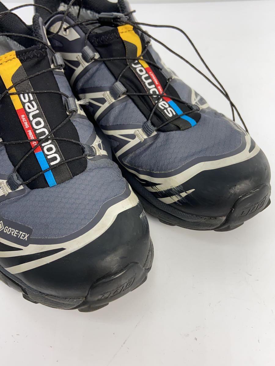 salomon◆XT-6 GTX/ローカットスニーカー/25.5cm/GRY/416635_画像7