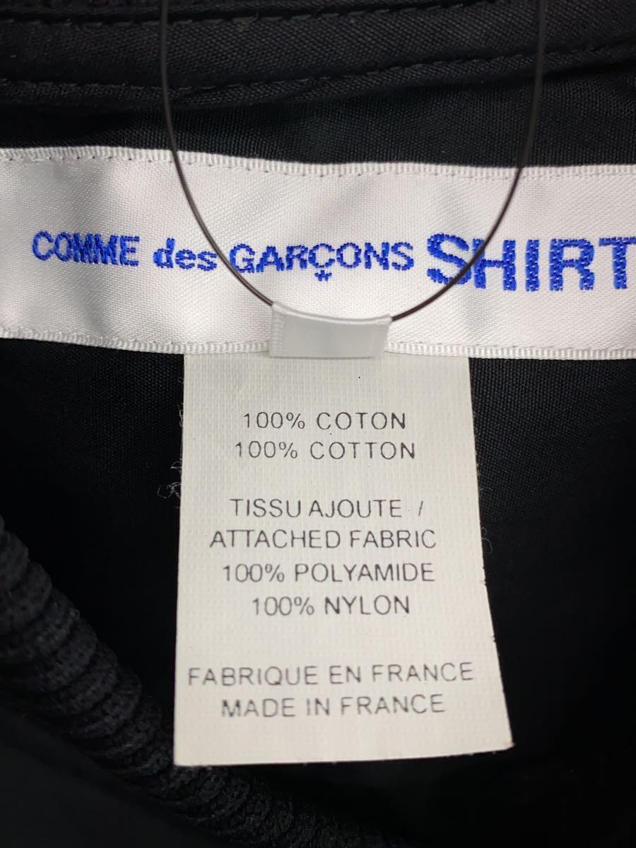 COMME des GARCONS SHIRT◆長袖シャツ/S/コットン/BLK/W25066_画像4