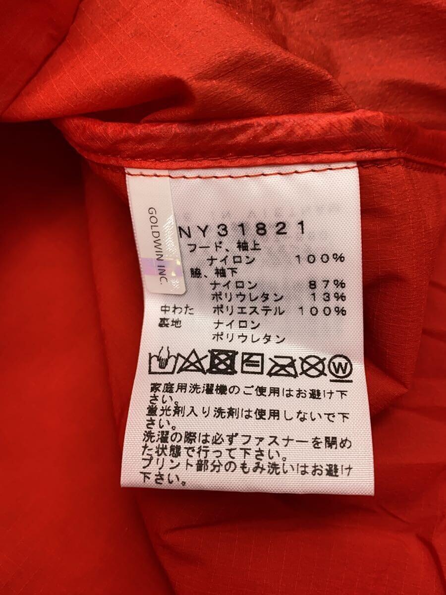 THE NORTH FACE◆VENTRIX HYBRID HOODIE_ベントリックスハイブリッドフーディ/-/ナイロン/RED/無地_画像4