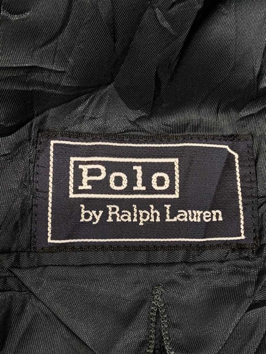 POLO RALPH LAUREN◆USA製/ダブルブレストテーラードジャケット/SIZE:46/ウール/ネイビー/ストライプ_画像3